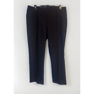 Rachel Zoe Women’s Black High Rise Slim Leg Pull On Ankle Crop Pants Sz 14 NEW